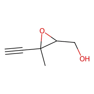 (3-Ethynyl-3-methyloxiran-2-yl)methanol structure