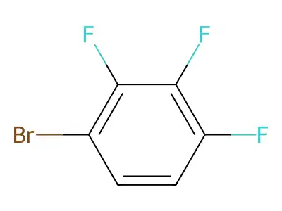 1-Bromo-2,3,4-trifluorobenzene structure