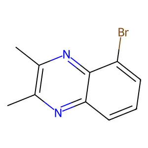 5-Bromo-2,3-dimethylquinoxaline structure