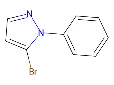 5-bromo-1-phenyl-1H-pyrazole structure