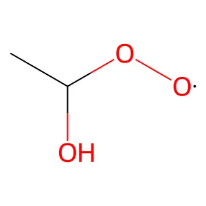 Ethyldioxy, 1-hydroxy- structure