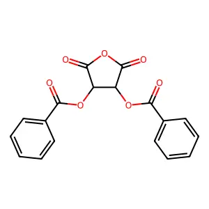 酒石酸酐二苯甲酸酯 structure