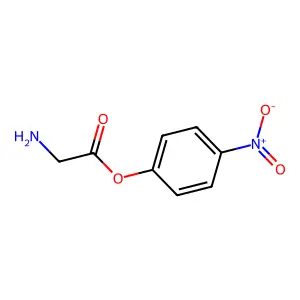 4-Nitrophenyl glycinate structure