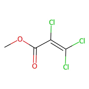 Methyl trichloropropenoate structure