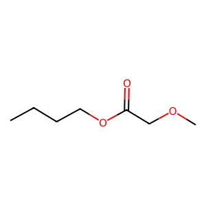 Butyl 2-methoxyacetate structure