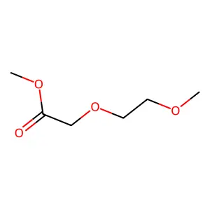 Methyl 2-(2-methoxyethoxy)acetate structure