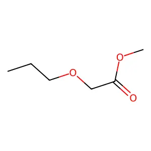 Methyl propoxyacetate structure
