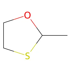 2-Methyl-1,3-oxathiolane structure