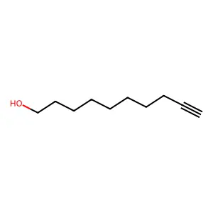 9-Decyn-1-ol structure