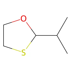 2-(1-Methylethyl)-1,3-oxathiolane structure