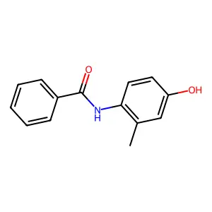 N-(4-hydroxy-2-methylphenyl)benzamide structure
