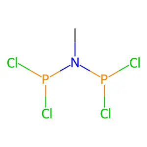 双(二氯膦基)甲胺 structure