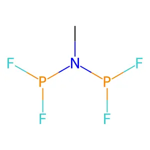 Bis(difluorophosphino)methylamine structure
