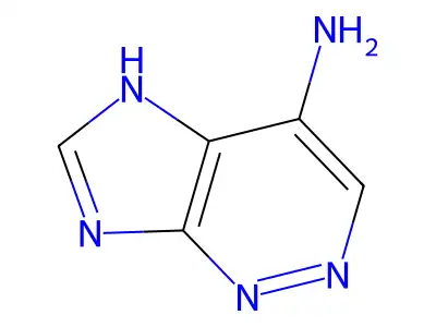 5H-imidazo[4,5-c]pyridazin-4-amine structure