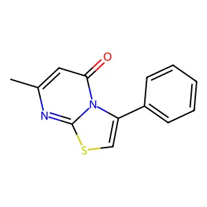 7-methyl-3-phenyl-5H-[1,3]thiazolo[3,2-a]pyrimidin-5-one structure