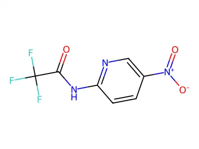 2,2,2-trifluoro-N-(5-nitropyridin-2-yl)acetamide structure