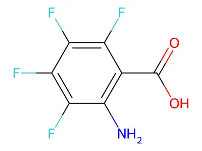 2-Amino-3,4,5,6-tetrafluorobenzoic acid structure