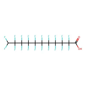 2,2,3,3,4,4,5,5,6,6,7,7,8,8,9,9,10,10,11,11-Icosafluoroundecanoic acid structure
