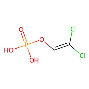 Demethyl dichlorvos structure