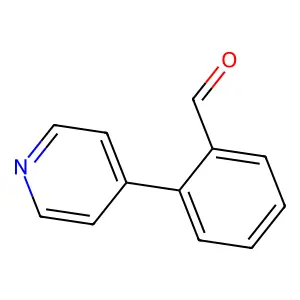 2-(4-Pyridinyl)benzaldehyde structure