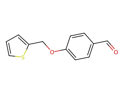 4-(Thiophen-2-ylmethoxy)-benzaldehyde structure
