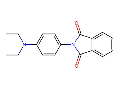 2-[4-(Diethylamino)phenyl]benzo[c]azoline-1,3-dione structure