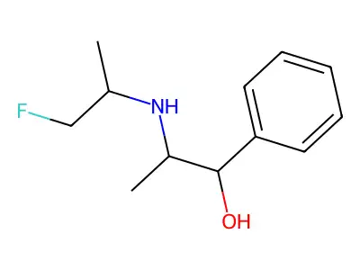 N-Fluoroisopropylnorephedrine structure