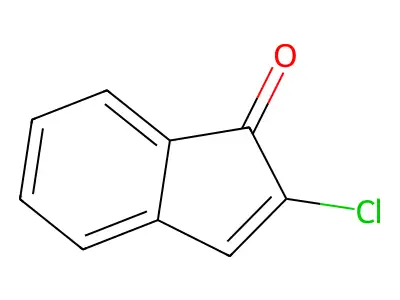 1H-Inden-1-one, chloro- structure