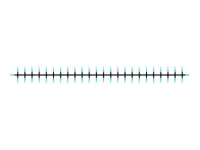 Perfluorotetracosane structure