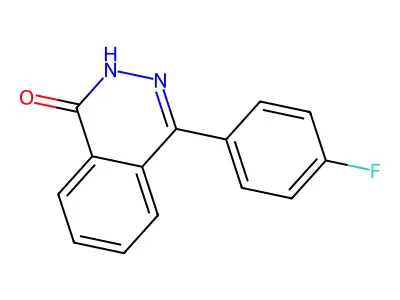4-(4-Fluorophenyl)-1,2-dihydrophthalazin-1-one structure