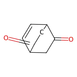 Bicyclo[2.2.2]oct-7-ene-2,5-dione structure