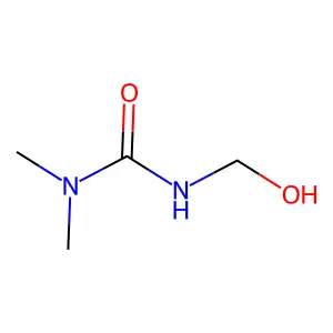 Urea, N'-(hydroxymethyl)-N,N-dimethyl- structure