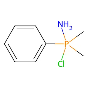 (Amino-chloro-dimethyl-lambda5-phosphanyl)benzene structure