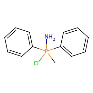 (Amino-chloro-methyl-phenyl-lambda5-phosphanyl)benzene structure