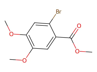 Methyl 2-bromo-4,5-dimethoxybenzoate structure