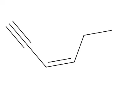 (Z)-hex-3-en-1-yne structure