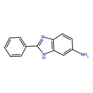 2-phenyl-1H-1,3-benzodiazol-5-amine structure