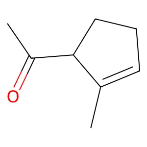 1-(2-Methyl-2-cyclopenten-1-yl)ethanone structure