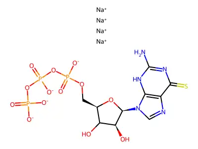 Thiogtp structure