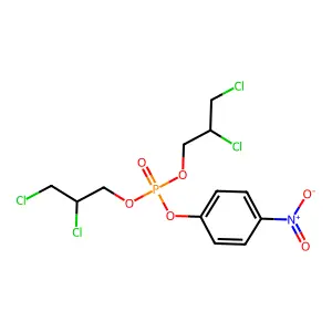 磷酸双(2,3-二氯丙基)对硝基苯酯 structure