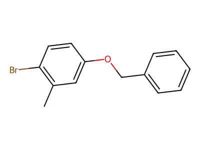 5-Benzyloxy-2-bromotoluene structure