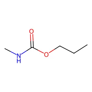 Propyl N-methyl carbamate structure