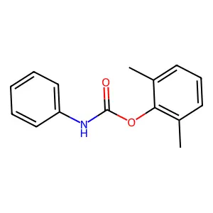 (2,6-dimethylphenyl) N-phenylcarbamate structure