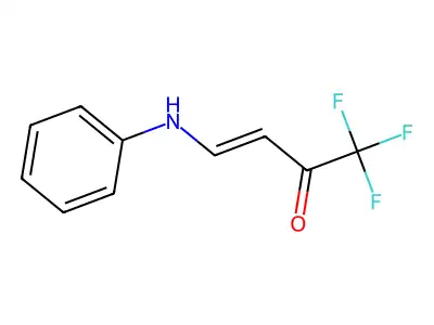 3-Buten-2-one, 1,1,1-trifluoro-4-(phenylamino)- structure
