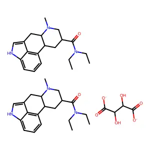 LSD 25 tartrate structure