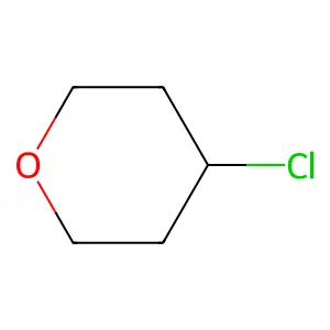 2H-Pyran, 4-chlorotetrahydro- structure