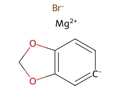 3,4-(Methylenedioxy)phenylmagnesium bromide solution structure