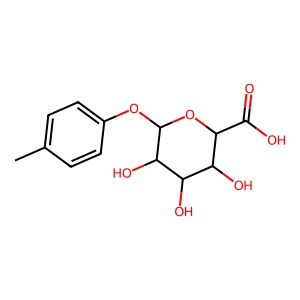 P-Cresol glucuronide structure