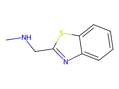 (1,3-Benzothiazol-2-ylmethyl)(methyl)amine structure