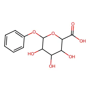 苯酚葡糖醛酸苷 structure